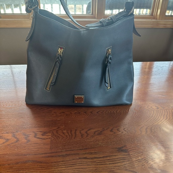 Dooney & Bourke Blue Hobo Bag - Picture 9 of 9